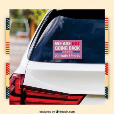 Kamala Harris 2024 Car Magnet, Harris Walz Car Magnet