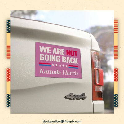Kamala Harris 2024 Car Magnet, Harris Walz Car Magnet