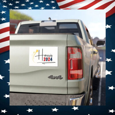 Kamala Harris 2024 Democratic Election Car Magnet