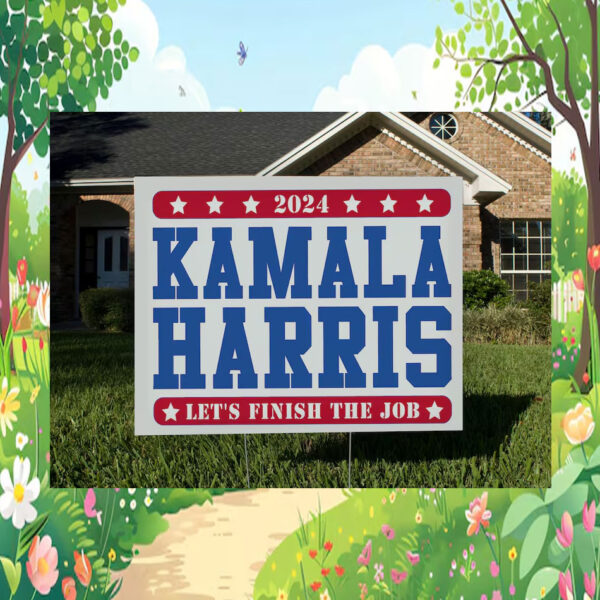 Kamala Harris 2024 For President Yard Signs