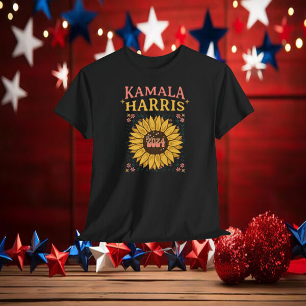 Kamala Harris 2024 Shirt, Kamala for President Boho Flower Shirt