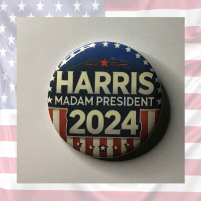 Kamala Harris 2024 Support Pin-Back Buttons