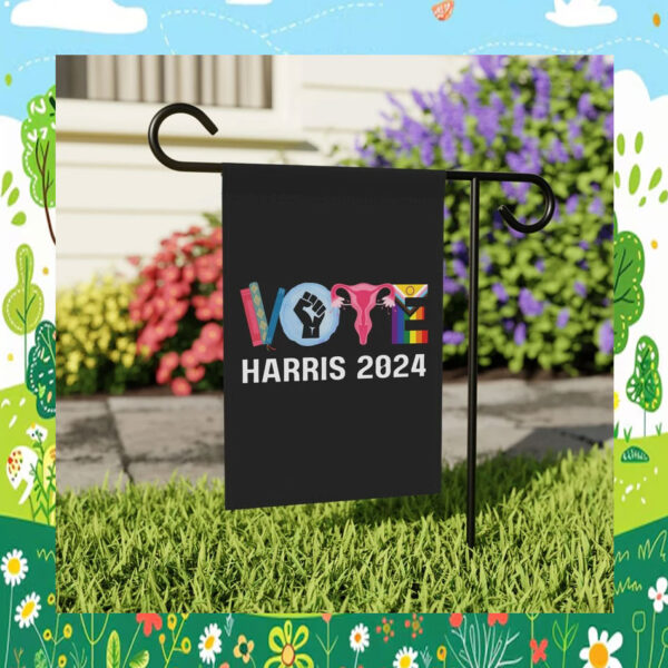 Kamala Harris 2024 Vote Garden Flag