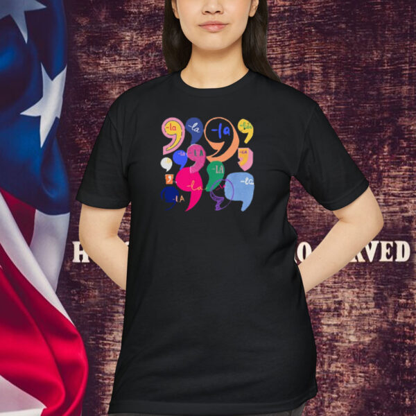 Kamala Harris 2024 • Comma-la • Madam President Shirt