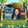 Kamala Harris 24 for President Yard Sign, Harris Walz 2024