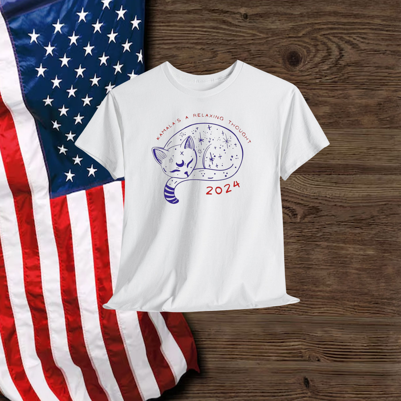 Kamala Harris Biden Eras Tour Karma is a cat Shirt