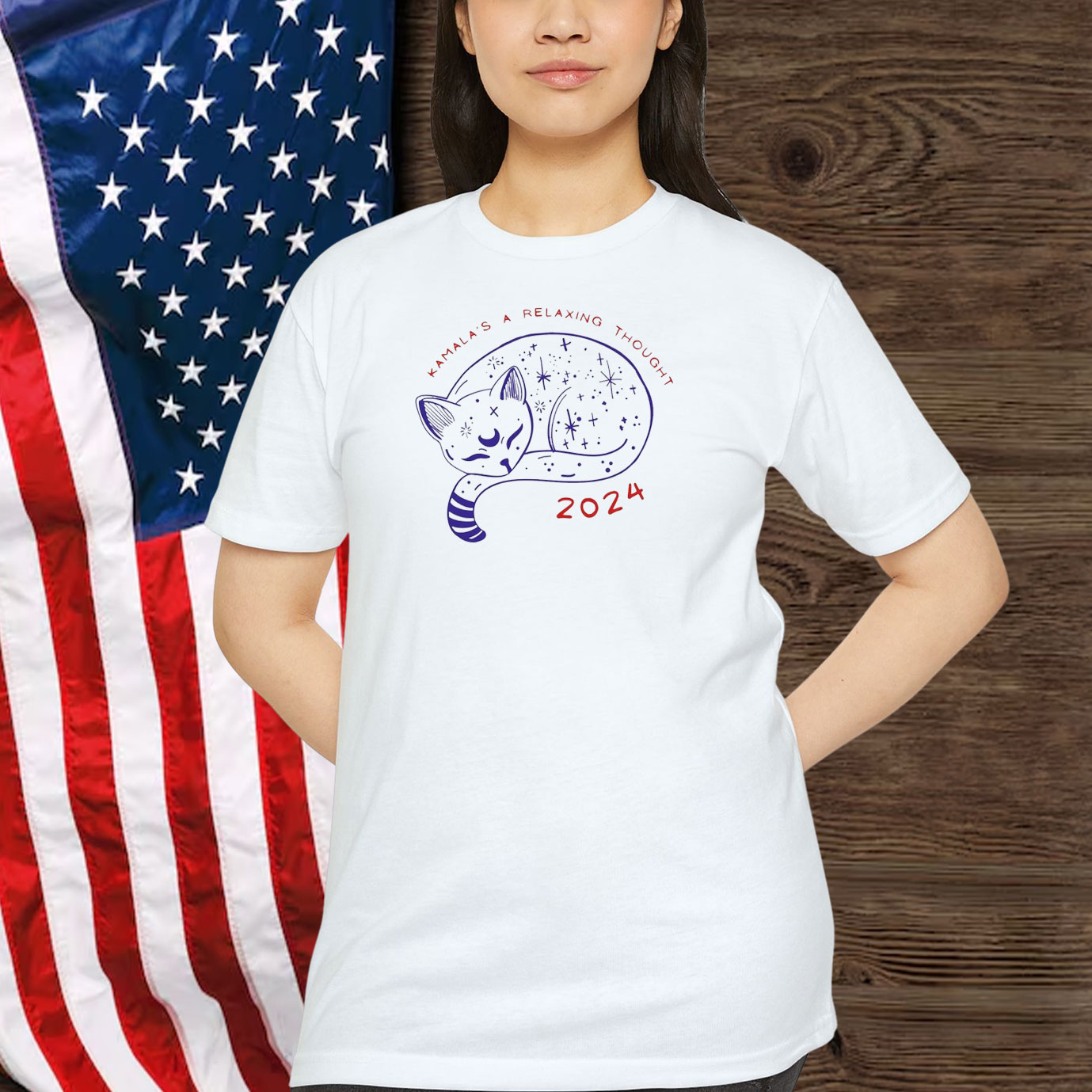 Kamala Harris Biden Eras Tour Karma is a cat Shirt
