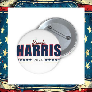 Kamala Harris Blue & Red Buttons