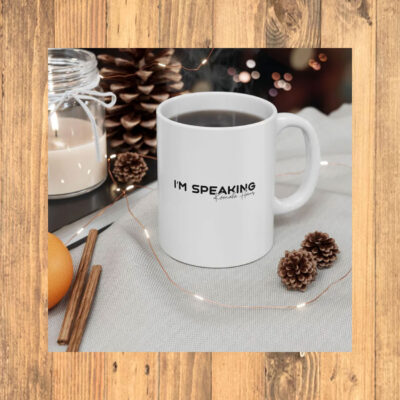 Kamala Harris Coffee Mug | "I'm Speaking" | Harris Walz 2024 | Ceramic Mug
