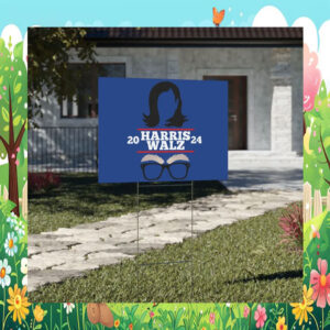 Kamala Harris Comma La Democrat Election Yard Sign