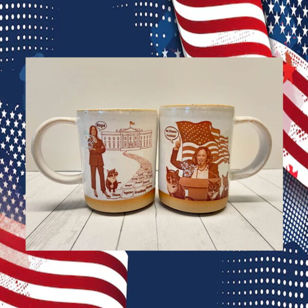 Kamala Harris Crazy Cat Lady Mug