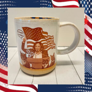 Kamala Harris Crazy Cat Lady Mug