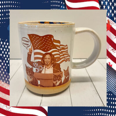 Kamala Harris Crazy Cat Lady Mug