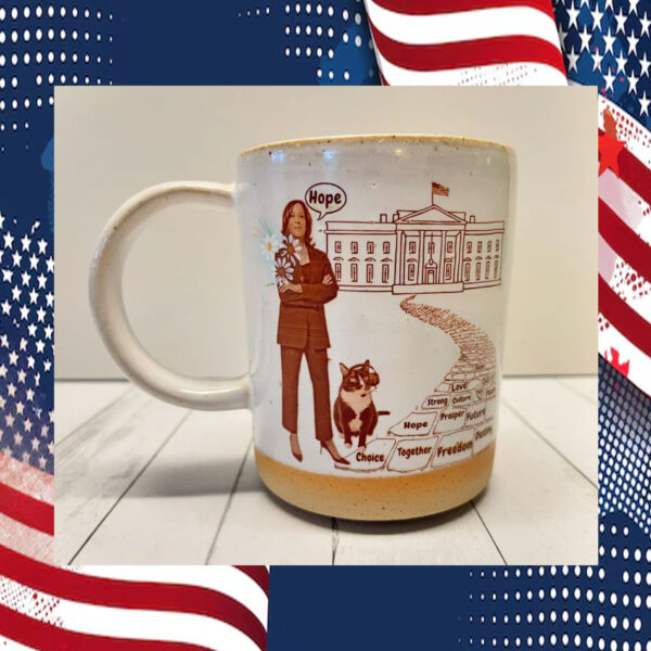Kamala Harris Crazy Cat Lady Mug