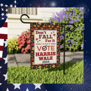 Kamala Harris Fall Garden Flag