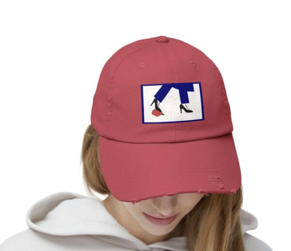 Kamala Harris' Famous Pantsuit and Pumps Hat