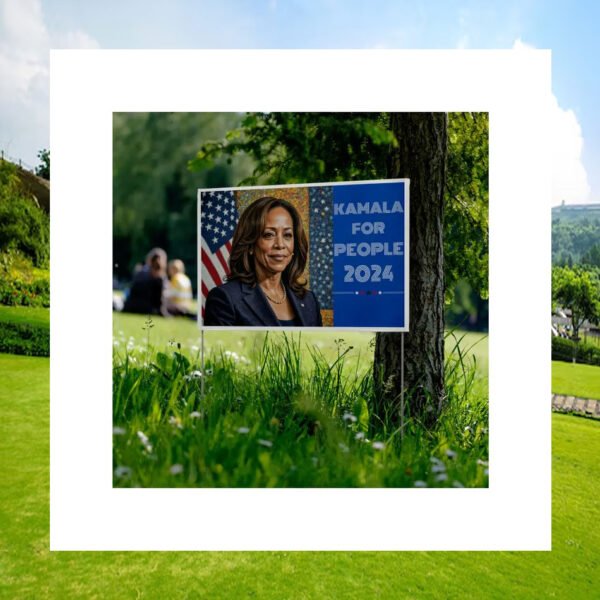 Kamala Harris For People 2024 Yard Sign
