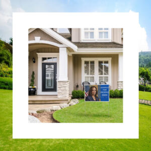 Kamala Harris For People 2024 Yard Sign