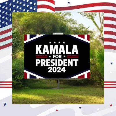 Kamala Harris For President Yard Sign, Kamala Harris 2024 Signs