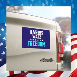 Kamala Harris Freedom Car Magnet