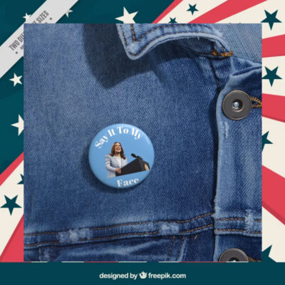 Kamala Harris Pin 2024 Button