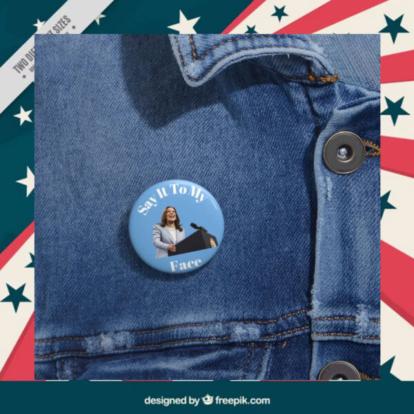 Kamala Harris Pin 2024 Button