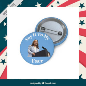 Kamala Harris Pin 2024 Button