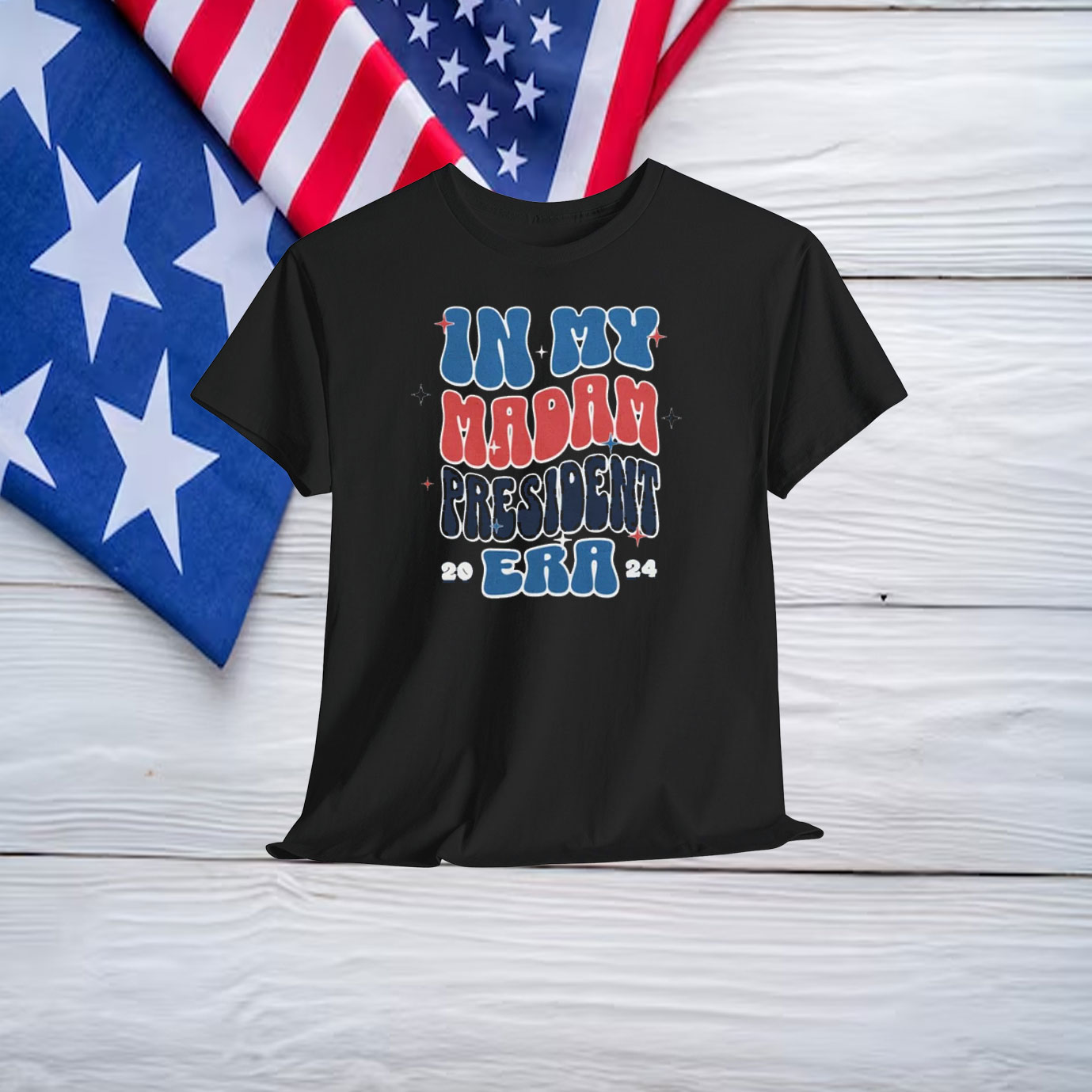 Kamala Harris President 2024 Canvas Tote Shirt