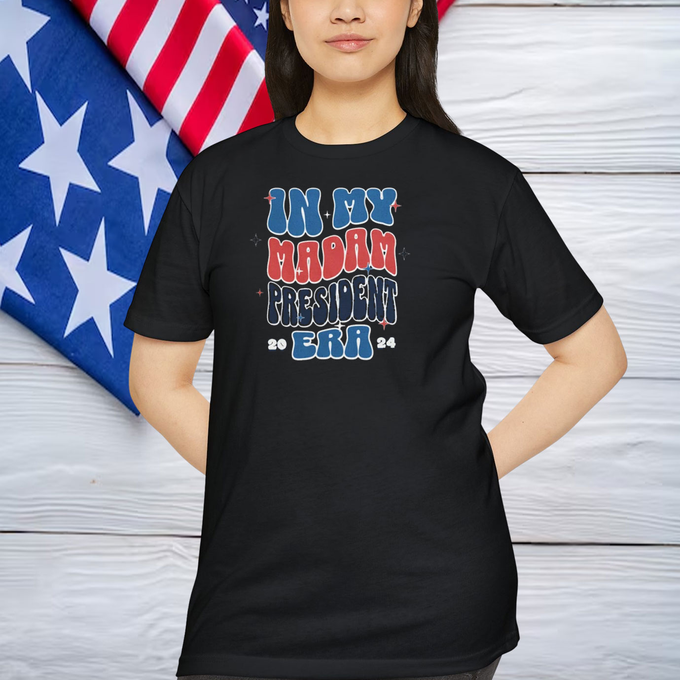 Kamala Harris President 2024 Canvas Tote Shirt