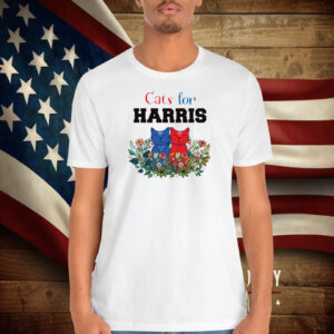 Kamala Harris President 2024 Shirt, Cats For Harris Shirt