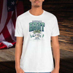 Kamala Harris T-shirt, Kamala is Brat, Coconut tree quote Shirt
