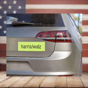 Kamala Harris Tim Walz 2024 Brat Bumpin' That Bumper Sticker Magnet