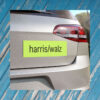 Kamala Harris Tim Walz 2024 Brat Bumpin' That Bumper Sticker Magnets