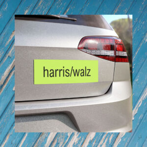 Kamala Harris Tim Walz 2024 Brat Bumpin' That Bumper Sticker Magnets
