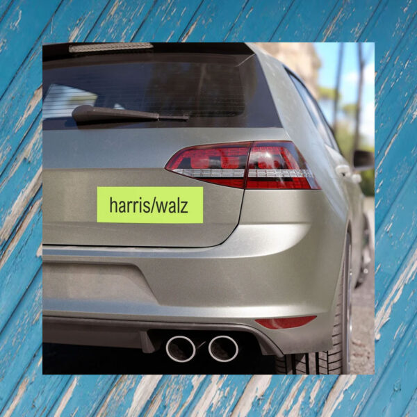 Kamala Harris Tim Walz 2024 Brat Bumpin' That Bumper Sticker Magnets