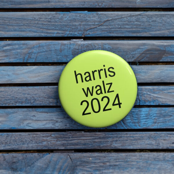 Kamala Harris Tim Walz 2024 Brat Buttons