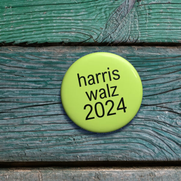 Kamala Harris Tim Walz 2024 Brat Buttons