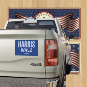 Kamala Harris Tim Walz 2024 Car Magnet