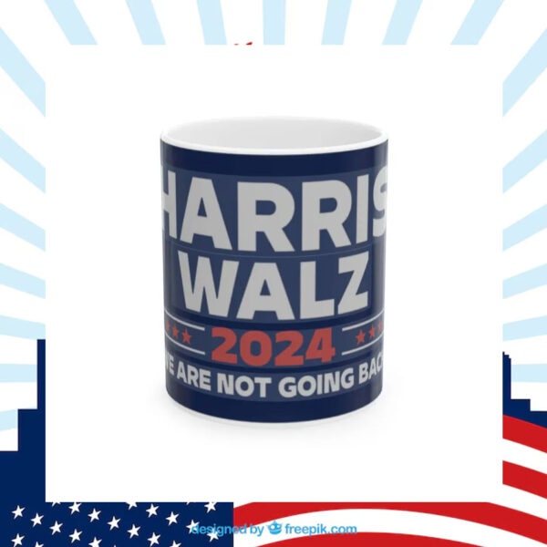 Kamala Harris, Tim Walz 2024 Ceramic Mug