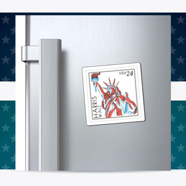 Kamala Harris Tim Walz 2024 US Election Magnet