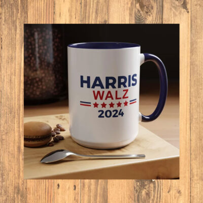 Kamala Harris & Tim Walz 2024 Victory Coffee Mug