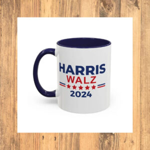 Kamala Harris & Tim Walz 2024 Victory Coffee Mug