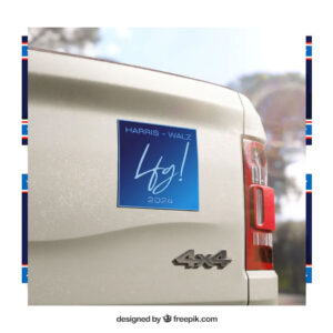 Kamala Harris - Tim Walz LFG - Car Magnets