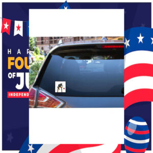 Kamala Harris Tim Walz Single Cat Lady Sticker