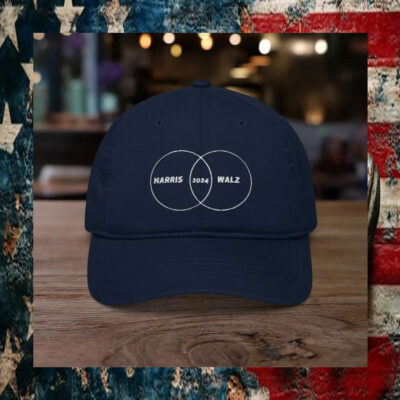 Kamala Harris - Tim Walz Venn Diagram Baseball Cap