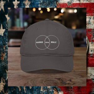 Kamala Harris - Tim Walz Venn Diagram Baseball Cap