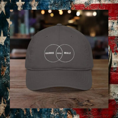Kamala Harris - Tim Walz Venn Diagram Baseball Cap