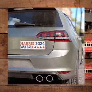 Kamala Harris Walz 2024 Car Magnet Sticker