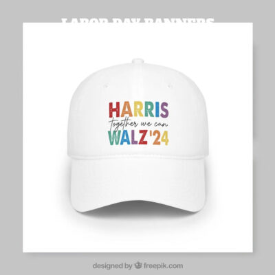 Kamala Harris Walz 2024 Presidential Election Low Profile Baseball Cap
