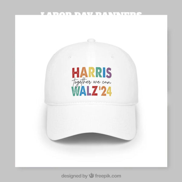 Kamala Harris Walz 2024 Presidential Election Low Profile Baseball Cap
